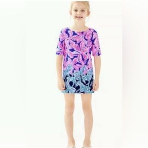 Lilly Pulitzer Little Lilah Dress in Wild Child Engineered, Girl’s XL NWOT